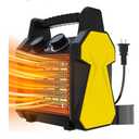 Outdoor Heater for Patio - 1500W Electric Greenhouse Heater, Portable Electric Space Heating with Overheat Protection, PTC Ceramic 3 Modes Patio Heating for Garage, Greenhouse, Outdoor Use