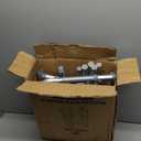 Medical king Walkers for Seniors Aluminum Lightweight Walker with Wheels, Adjustable Width and Height, Folding Walker for Elderly, Handicapped, Disabled 2 Wheels in Front