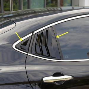 ZiWen Sport Style Quarter Window Scoops Louvers for Toyota Camry 2025 2026 (Gloss Black 4pcs)