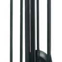 Pilgrim Home and Hearth 18003 Forged Fireplace Tool Set, 28" Tall, Matte Black