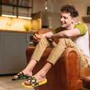 Dedoles Slides & Slippers for Women & Men Summer Non Slip Shower Sandals Funny Designs Beach Shoes for Home Garden Bathroom Pool Gift