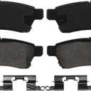 Wagner QS ZD1100 Disc Brake Pad Set, Chamfered Edges for Smooth, Quiet Stops, Fits 20052020 Nissan Frontier