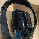 Expandable Garden Hose 50FT-Expanding Water Hose with Thumb-Controlled 10 Spray Nozzles&3750D Outer Fabric, Durable Collapsible Latex Core, Ultra Lightweight & Flexible