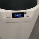 CWDOlROI Towel Warmer, 20L Large Towel Warmers for Bathroom, Towel Bucket Fits Up Two 40"X70" Oversized Towels, Bathrobes, Blankets, Towel Heater with LCD, 4 Timer Setting and Auto Shut Off(White)