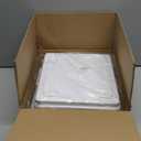 Small Bird Cage for Parakeets, Budgies & Canaries and More Small Birds - Lightweight Travel Birdcage & Bird Carrier with Handle, Stand, Removable Tray, Portable for Hanging, Outdoor Use, White