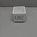 Dixie Acrylic Cup Dispenser and Holder, 3/5 oz White Paper Cup Rinse Organizer Caddy (1 Compartment)