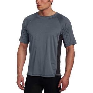Kanu Surf Men's Swim Shirt with Short Sleeves – UPF 50+ Rash Guard Quick-Dry Fabric Size 4X
