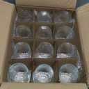 Kate Aspen 15 oz. Stemless Wine Glass (Set of 12)| Kitchen Drinking Glass or DIY Party Favor, Clear, One Size, (30023NA-x12)