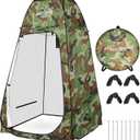 AKOZLIN Portable Pop Up Shower Tent Instant Privacy Dressing Changing Tent Outdoor Shower Room Camp Toilet Tent