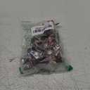 Mini Tudou 10 Pcs Farm Toy Set，Multicolor Cow Animal Figurines Cool Cake Topper & Exhibits for Ages 3 4 5 Boys&Girls