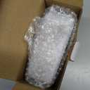 Tinload 5.5" Large Analog Alarm Clock Silent Non Ticking, Gentle Wake, Beep Sounds, Increasing Volume, Battery Operated Snooze and Manual Light, Easy Set,White (Best for Elder)