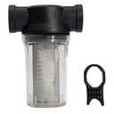 Water Pump Strainer Filter Inlet for High Pressure Washer, Sediment Filter Attachment, 80 Mesh Screen(3/4“ 80Mesh)