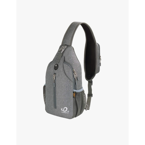 WATERFLY Crossbody Sling Backpack Sling Bag Travel Hiking Chest Bag Daypack