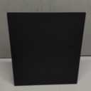 Juvale Magnet Board - Black, 12.6 x 11 x 2.6 in - Standing Magnetic Board for Desk & Wall - Magnetic Display for Memos, Photos & Documents