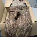 HABIT Youth Cedar Branch Insulated Waterproof Bib, Mossy Oak New Bottomland, Large