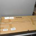 Kertnic Metal Coat Rack Stand with Natural Marble Base, Free Standing Hall Tree with 12 Hooks for Hanging Scarf, Bag, Jacket, Home Entry-way Hat Hanger Organizer (Black)