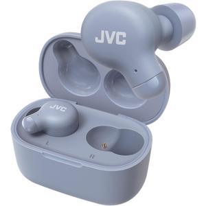 JVC Marshmallow True Wireless Bluetooth 5.3 Earbuds  28H Battery, Memory Foam Earpieces for All-Day Comfort, IPX4 Water Resistant, Mic, Compact Case, for iPhone & Android