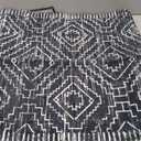 Wonnitar Washable Kitchen Runner Rug 2x6, Moroccan Black Runners for Hallway, Non Slip Bohemian Soft Bathroom Throw Mat Geometric Carpet Runner for Laundry Entryway Bedroom (Black,2'x6')