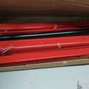 ROBLOCK Folding Tire Wheel Rack Wall Mount Multi-Tire Spare Carriers Garage (32"-48") x 22" x 22", Red