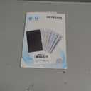 Ultra-Slim Bluetooth Keyboard Portable Mini Wireless Keyboard Rechargeable for Apple iPad iPhone Samsung Tablet Phone Smartphone iPadOS iOS Android (10 inch Black)