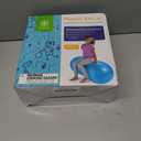 Active Seat Peanut Shaped Bounce Desk Chair, Exercise Yoga Balance Sitting Ball, Flexible Seating, Wiggle Seat for Boys and Girls (Teal)
