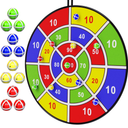 BooTaa 29" Large Dart Board for Kids, Kids Dart Board with Sticky Balls, Boys Toys, Indoor/Sport Outdoor Fun Party Play Game Toys, Birthday Gifts for 3 4 5 6 7 8 9 10 11 12 Year Old Boys Girls
