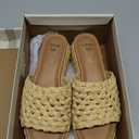 Sweet Life Raffia Platform Sandal Size 7
