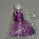 2 Pcs Dog Crown Headband Dog Tutu Dress Set Crystal Rhinestone Tiara Crown Tutu Skirt Pet Dress Costume for Puppy Birthday Party Wedding Photo Prop Costume(Large,Pink Purple)