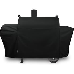 Grill Cover for Oklahoma Joe's Longhorn Combo Grill, Heavy Duty Waterproof Oklahoma Joe's Longhorn Combo Charcoal Gas Smoker BBQ Covers