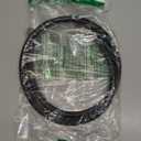 Eastman Washing Machine Drain Hose, 3/4 Inch FHT Connection, 5 Foot Black Rubber, 60323N