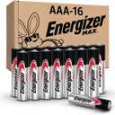 Energizer MAX AAA Batteries (16 Pack), Triple A Alkaline Batteries