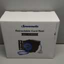 DEWENWILS Retractable Extension Cord Reel, 50 FT Heavy Duty Power Cord, 14AWG/3C SJTOW, 3 Grounded Outlets Lighted Triple Tap, 13 Amp Circuit Breaker, UL Listed,1 BOX (Blue)