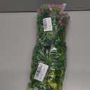 Ivydale Artificial Fake Fall Mums Flowers Plants for Outdoors Indoor Decoration, 12 Bundles Faux Plastic Mix-Colored Daisy Flowers UV Resistant Faux Greenery Bushes Shrubs for Home Porch Patio Garden