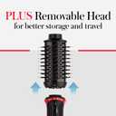 REVLON One Step Volumizer Plus Hair Dryer and Styler | More Volume, Less Damage, and More Styling Control for Easy and Fast Salon-Style Blowouts, Plus Travel-Friendly (Black)