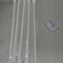 6 Pcs Support Brackets for Wire Shelving, 17 inches Closet Wire Shelf Brackets with Anchors and Pins for Installation