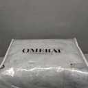 OMERAI Washable Rug 6'x9' Abstract Machine Washable Area Rugs for Living Room Ultra-Thin Non Slip Stain Resistant Modern Carpet for Bedroom Dining Room Office Kitchen, Blue Grey