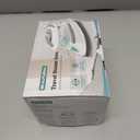 BEAUTURAL Mini Travel Steam Iron for Clothes with Dual Voltage, Temperature Control, Non-Stick Soleplate and Cord Storage, Ideal for Sewing, Quilting and Handcraft (White)