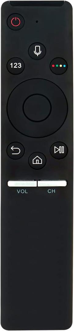 Universal BN59-01266A Replace Voice Remote fit for Samsung Smart 4K TV BN5901266A RMCSPM1AP1 QN65Q7FD UN75MU630D UN50MU630D UN65MU850D UN43MU630D UN55MU630D UN55MU650D UN55MU700D UN55MU800D UN65MU650D