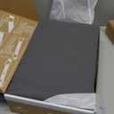 Deep Pocket Queen Fitted Sheet with Straps - Fits Mattresses Up to 21" Thick - 3 Piece Bed Sheets - Moisture Wicking, Cooling & Soft Fitted Sheet & Pillow Cases (Grey)