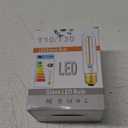 T10 Led Bulb,Dimmable Led Tubular Bulbs 4W,Equivalent to 40 Watt Incandescent Light Bulbs,400LM, Soft White 3000K,Clear Glass, E26 Base Lamp Bulb, for Cabinet Display Cabinet etc,6 Pack.