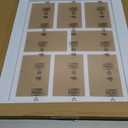 13x17 Picture Frame Display 8 opening 4X6 Picture Frame Collage, Multi Photo Frame with Mat, Plexiglass, Wall or Tabletop Decor, Distressed White Wood Grain