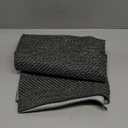 Color&Geometry Ultra Thin Indoor Door Mat 24"x36", Machine Washable Front Door Mat Non Slip, Low Profile Entrance Mat Indoor, Absorbent Carpet for Inside, Entry, Entryway, Dark Grey (FOLD)