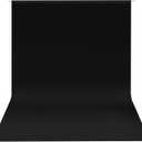 Hemmotop 10x8ft Black Photo Backdrop for Photoshoot, Large Drapes Well Photography Background for Wedding, Birthday, Graduation Party Photos, Video Recording