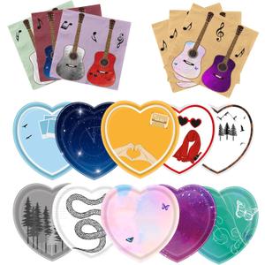 ASSEMBLY Birthday Tableware Set,60PCS Birthday Plates and Napkins Decoration Supplies Dinnerware for Theme Party Decoration