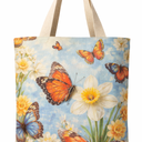 Butterfly Canvas Bag 14 x 16 inches