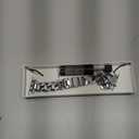 Kolgios 38/40/41/42/44/45/46mm Cool Chain Women Smartwatch Bands Compatible for Apple Watch Bands Series 11/ SE3/10/9/8/7/6/5/4 Stylish Replacement Bracelet for Iwatch S11/10/9 Gift To Her (sliver)