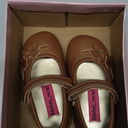 Rachel Shoes, Flats, Fleur Cognac, 7M