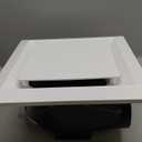 Bathroom Exhaust Fan without Light, Ceiling Mount Ventilation Fan bathroom extractor 110V bathroom fan for Kitchen 120CFM 1.2Sones (Square)