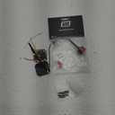 SoloGood Rush Tank FPV Transmitter 5.8GHz 48CH Mini PIT/25/200/500/800mW VTX Video Transmitter 20x20mm External-Audio MMCX Elbow Connector with Rush Cherry Antenna 5.8GHz RHCP for FPV Racing Drone