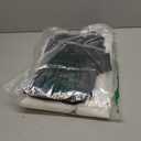 YND Men's 3 Piece Tuxedo Set with Bow Tie, Slim Fit One Button Shawl Lapel Suit Blazer Vest Pants, for Wedding Prom Dinners (Black Collar White, Small)